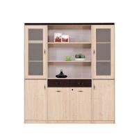 Résistant aux rayures modernes de classeur verrouillable en bois grand en verre