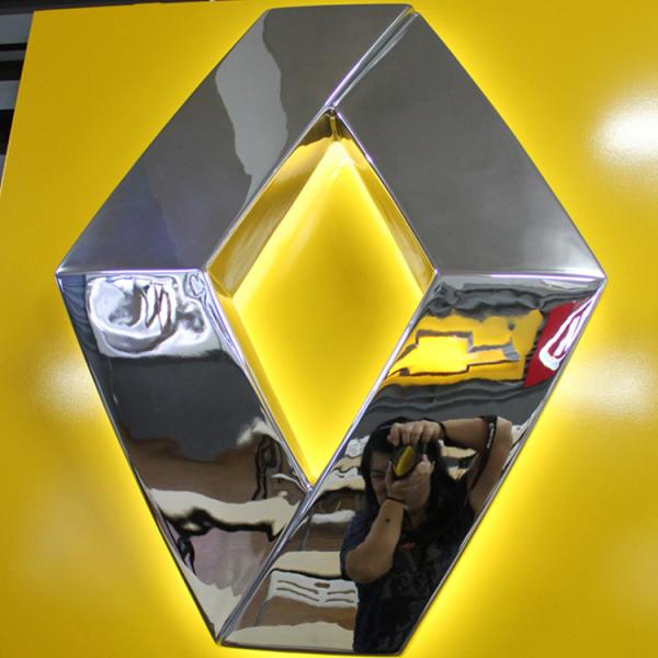 mayor backlit plastic advertising car logo led signs and names