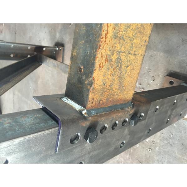 Assemble Shelf Auto Pipe Welding Machine 3 Faces / 4 Faces Goods Shelf Beam Welding