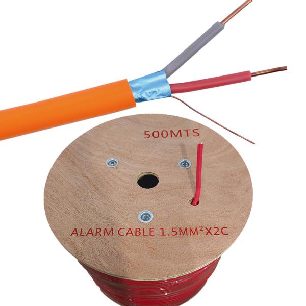 PVC Jacket Bare Copper Wire Core LSZH Fire Resistant Cable 1.5mm2 PH30 ExactCables