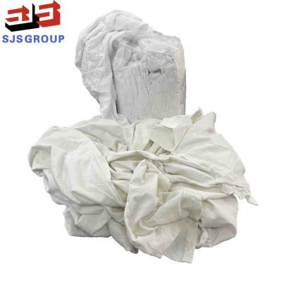 Camisa branca Rags do algodão T de Marine Cleaning Strong Water Absorbency 10kg 100