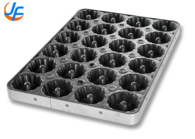 Aço aluminizado vitrificado 15 compartimentos metálico Bundtlette Mini Cake Pan de RK Bakeware China-43055 Chicago