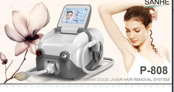 GLOBALIPL NEW portable 808nm diode laser remove unwanted hair laser