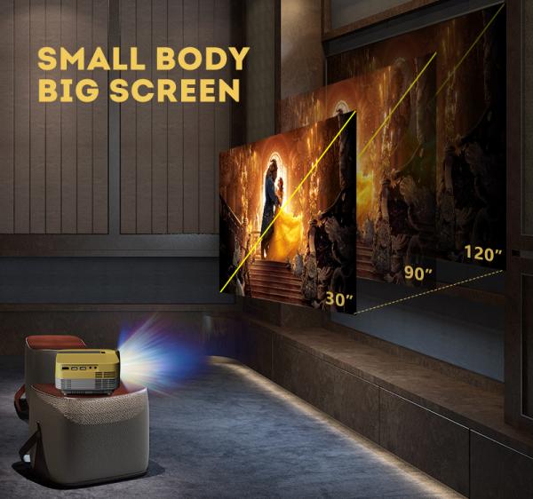 Ehomm Z6 Mini Budget Friendly Projector 720P Projector Android Smart Projector