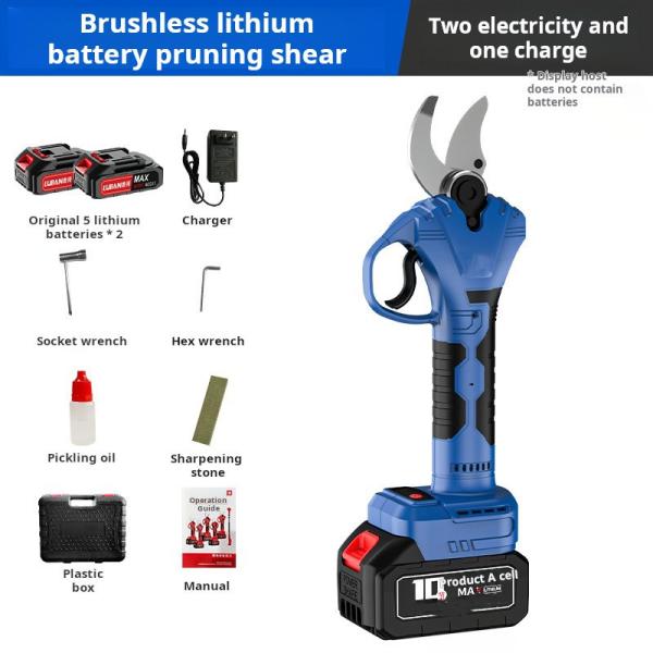 Tesouras de poda elétricas de bateria de 45 mm Tesouras de poda portáteis Tesouras recarregáveis