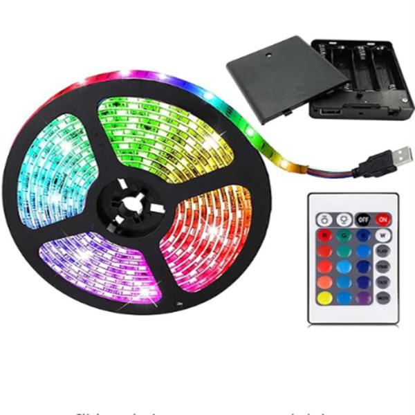 Outdoor RGB led strip IP65 Waterproof  12V 24V DC CE RoHS ETL SAA
