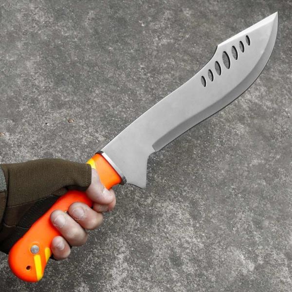 Polish Hunting Knife 44cm 3.5mm High Carbon Machete Plastic Handle Piercing
