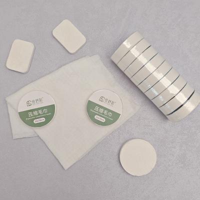 OEM ODM Une seule fois comprimé serviette faciale non tissée Viscose de bambou