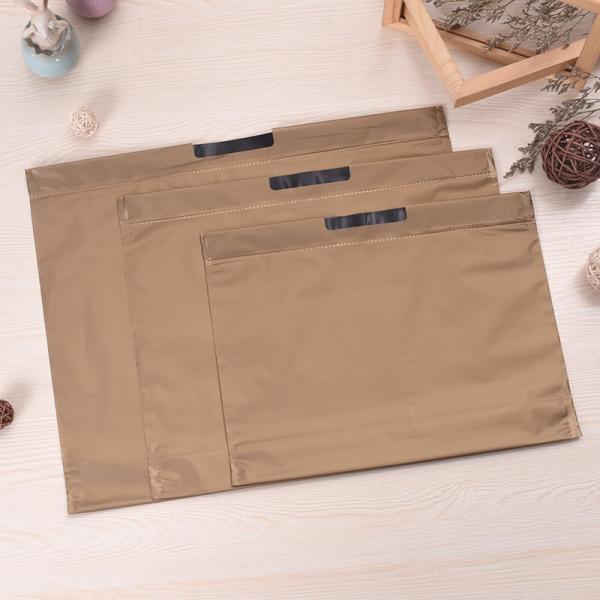 Promotion hanging waterproof drawstring compostable Beam Mouth PE Plastic Clothes Drawstring Shopping Bags