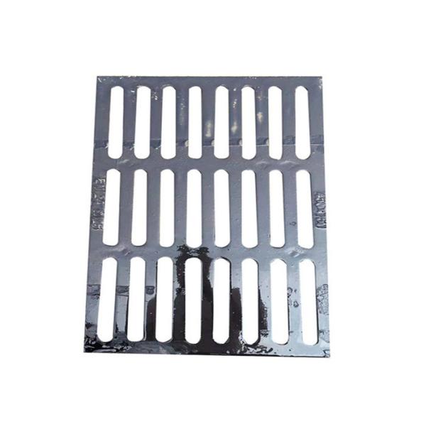 Shock Absorption Cast Iron Gully Grid Drain Cover FOR Drain Away Water / Airport