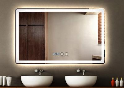Illuminated Smart LED Bathroom Mirror Energy Saving With Smart Touch Switch