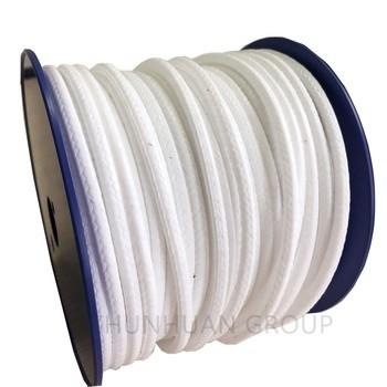 Virgin Braided Round PTFE Packing Diameter Size 5mm With Oil