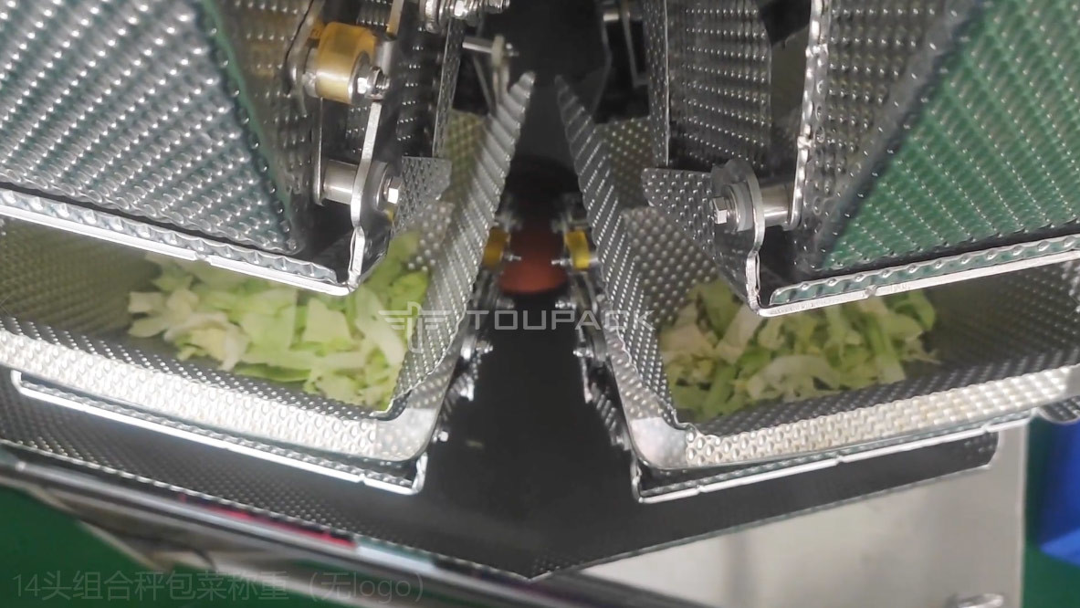 фруктовый салат 100-3000g веся машину упаковки с главным Weigher 14 60P/M