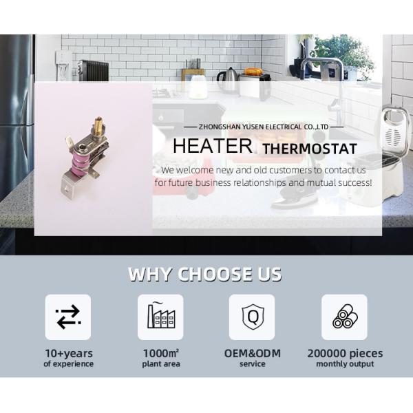 Other Home Appliance Parts KST Thermostat with Adjustable Temperature Range 50-250 C