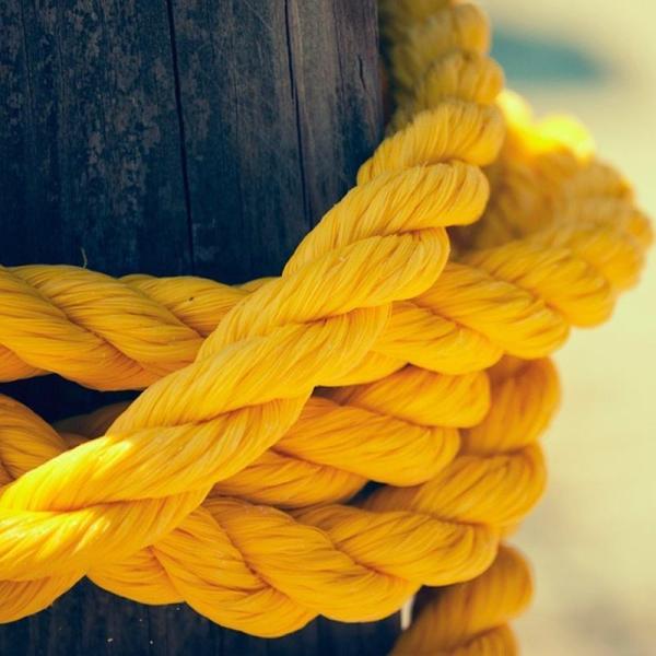 8 Strands Rope Pp Fibre Rope 8 Mm To 30 Mm Used In Marine For Mooring Towing Lifting String