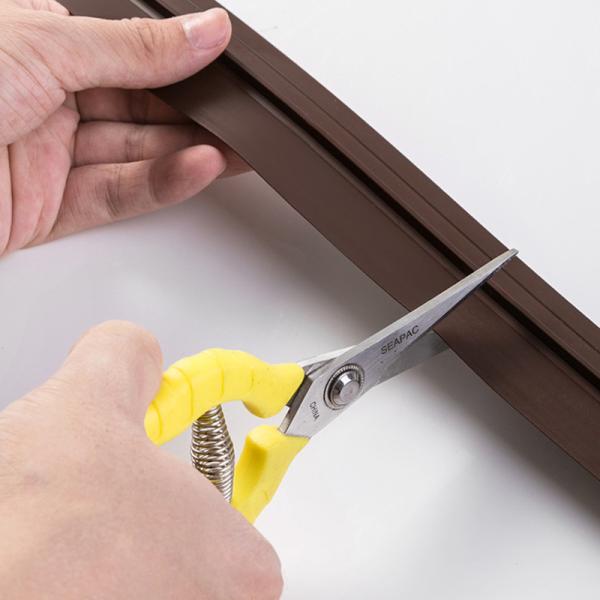 1.4 Inch PVC Door Guard Gap Filler Wind Resistance Sound Insulation