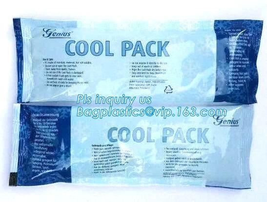 Sports Medicine Ice Bags, Flexible Ice Pack, Easy Seal Ice Cube Bags, Cool Bags & Ice Packs, First Aid Ice Pack, bagease