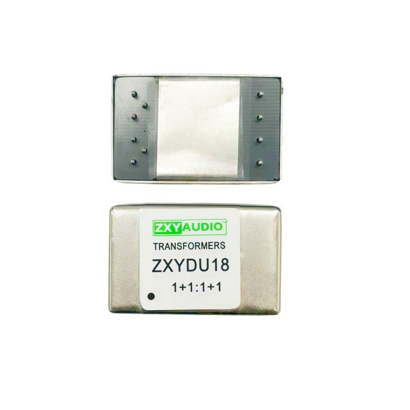 Square Horizontal 1+1:1+1 Permalloy Audio Isolation Transformer ZXYDU18