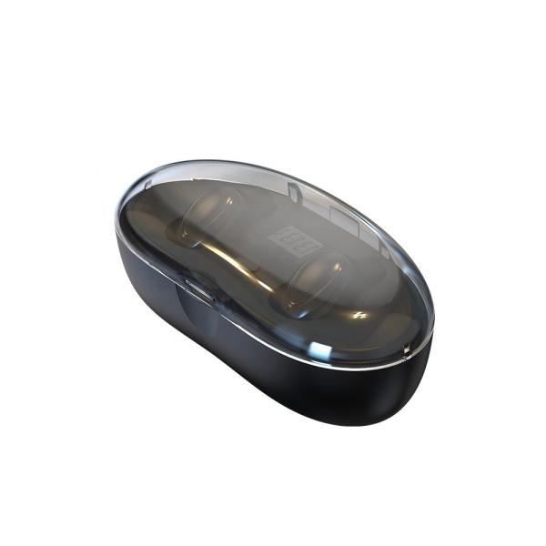 Écouteur sans fil chaud d'OEM BT 5,0 Tws de produits (avec le cas de remplissage d'affichage 3300mAh de batterie d'affichage à cristaux liquides)