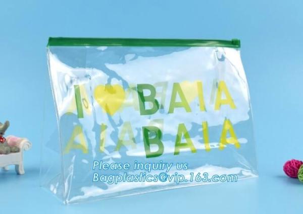 PVC Blanket /Pillow bag PVC Header bag PVC Card sleeve PVC Hanger bag, slider zipper pvc pouch clear vinyl pvc k b