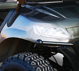 Облегченная тележка для гольфа NEV вперед небольшая для на открытом воздухе звероловства 48v 60v 72v