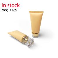 O PE PP entrega aos tubos cosméticos vazios de creme do aperto o pulverizador UV que imprime 50g