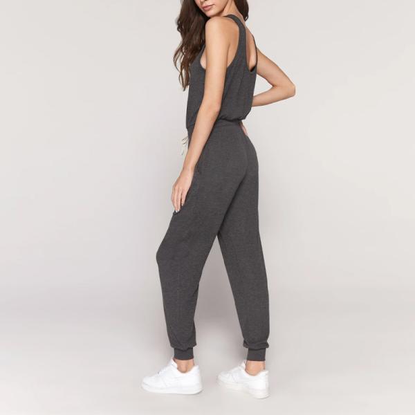 Women Casual Loose Vest Top Sets Running Joggers Yoga Pants Fashion Jumpsuits