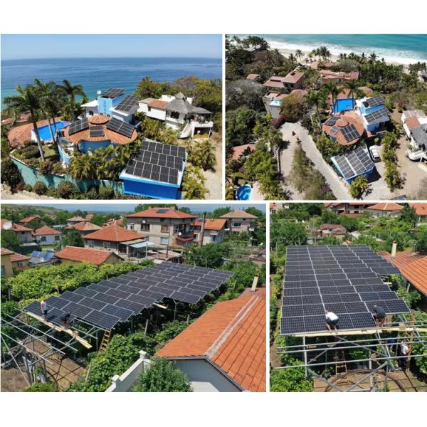 Europe Stock BIPV Solar Panels 500W 550W Solar Roofing Shingles