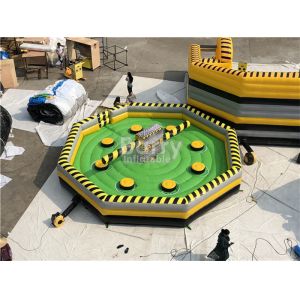 Última posição inflável do homem