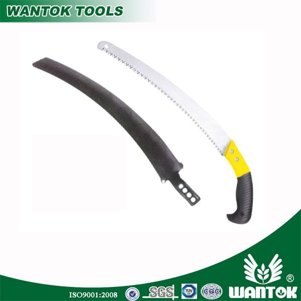 Effortlessly Trim Branches with Steel Curved Extendable Tree Pruner Telescopic Pole Saw