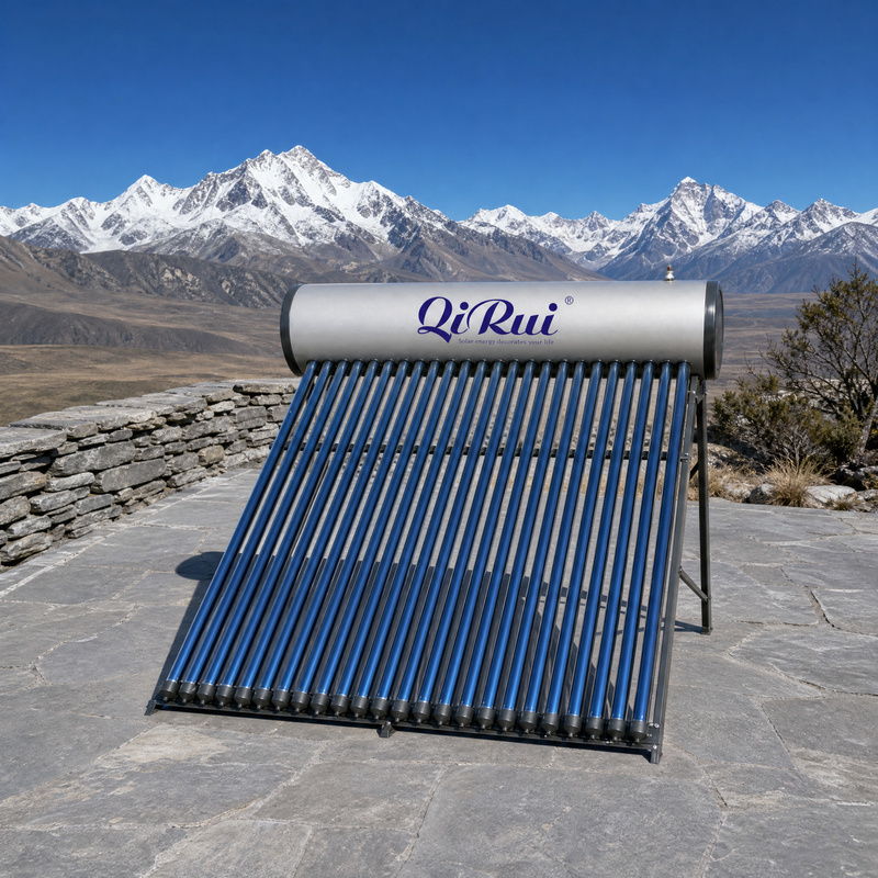 Pressurized Compact Type Stainless Steel Inner Tank Solar Water Heater Heat Pipe Solar Geyser