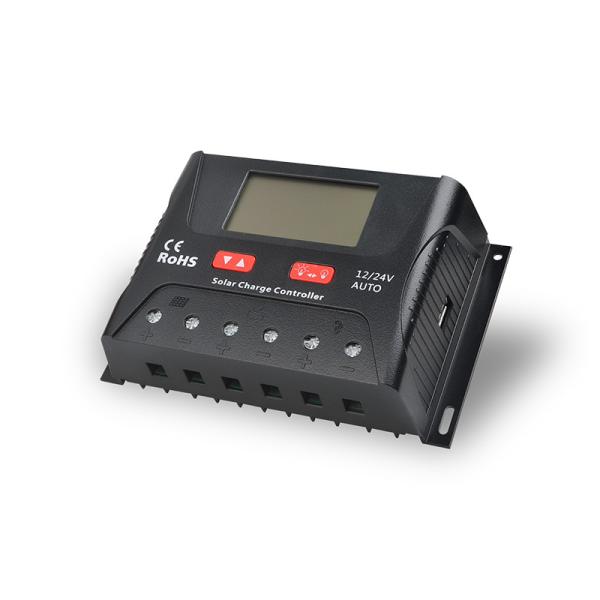 Durable 12v 40 Amp Solar Charge Controller , Off Grid Solar Controller