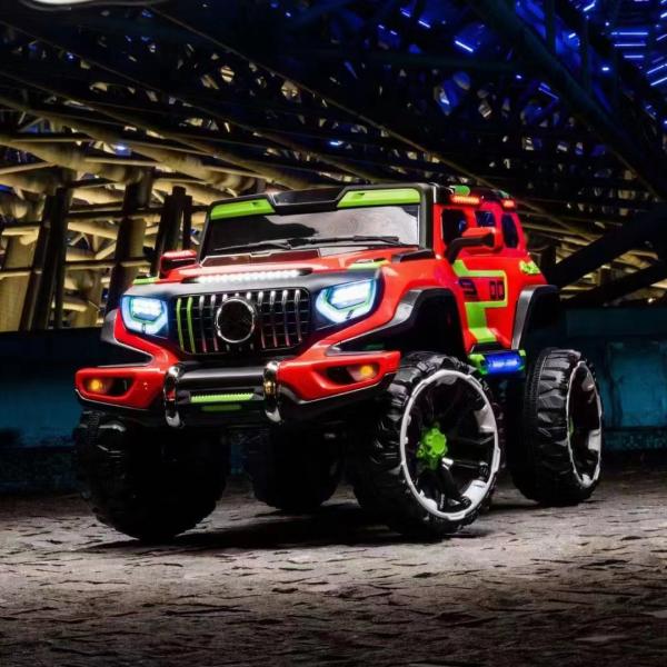 5 км/ч Самые быстрые дети Электрическая игрушечная машина Стильные колеса 4х4