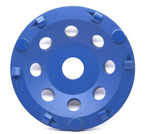 PCD Diamond Cup Grinding Wheel , Cup Stone Grinding Wheel With Hard Alloy