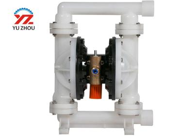 Plastic Double Pneumatic Air Operated Diaphragm Pump For Chemical Liquid Transfer