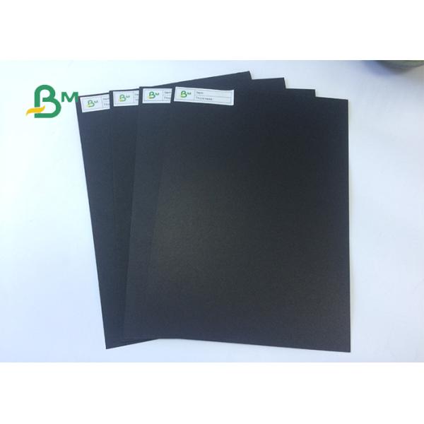 o tamanho preto do dobro da placa de papel de 350gsm 400gsm 450gsm Thinckness revestiu