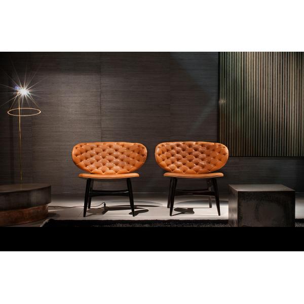 Custom Made Eco Friendly Wood And Fabric Dining Chairs For Cafes / Bar / Meeting Room