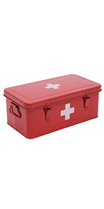 First Aid Kit Storage Containers Medicine Box Organizer, Cabinet, Medicine Supplies Bin, Emergency Tool Set