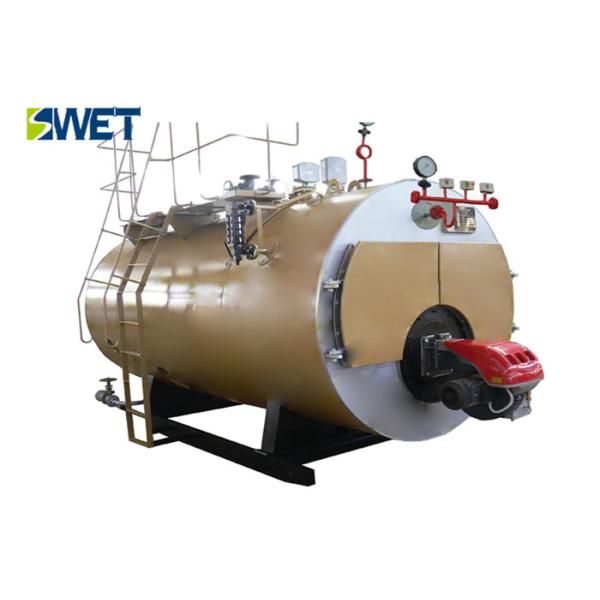 10 Ton Energy Efficient Industrial Gas Fired Steam Boilers 20 ℃ Feed Water Temperature
