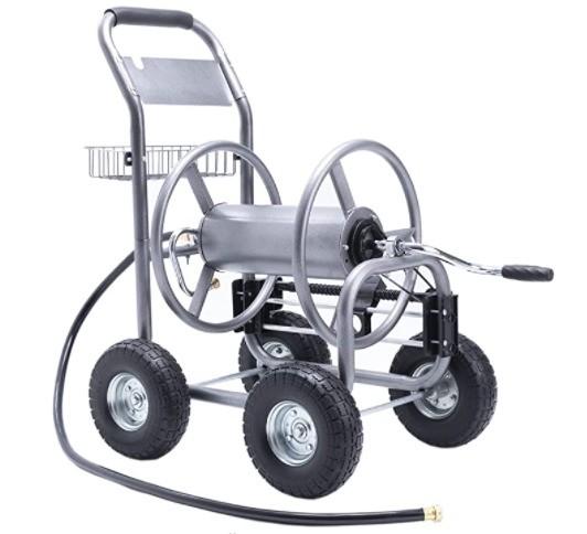 Industrial Heavy Duty Garden Hose Cart For Tools Storage And Transport