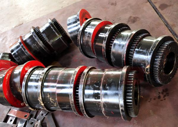 o aço de carcaça de 300mm flangeou as rodas do trole, nas rodas de aço forjadas guindastes