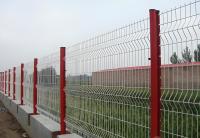 Triângulo Curvas PVC revestido Fazenda e jardim Cercas V malha Ferragem de aço malha