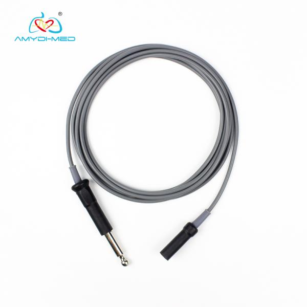 Electrosurgical Monopolar Reusable Forceps Bipolar Cable Withstand 5000v RoHS