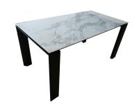 1500 mm Taille personnalisée Table de salle à manger en céramique résistante aux taches Meubles KD DT-999