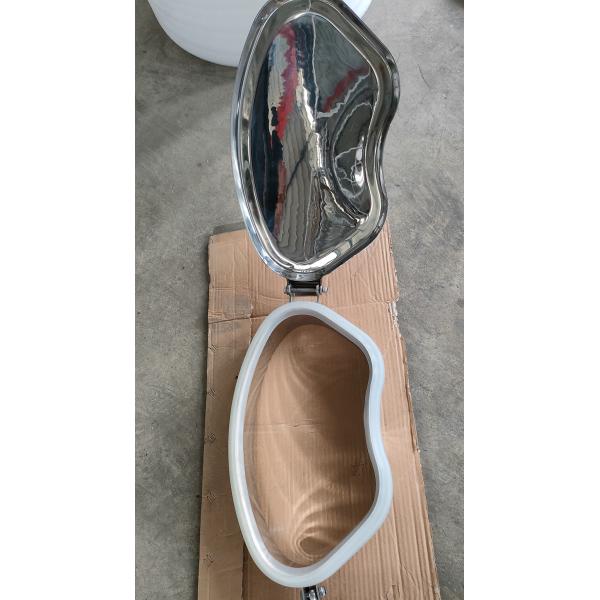 Круглый наружный водопровод GHO Санитарная круглая крышка из нержавеющей стали с давлением