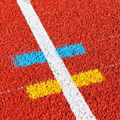 Durable & Safe EPDM Rubber Material Synthetic Running Tracks for Schools Kindergartens Colleges and Playgrounds