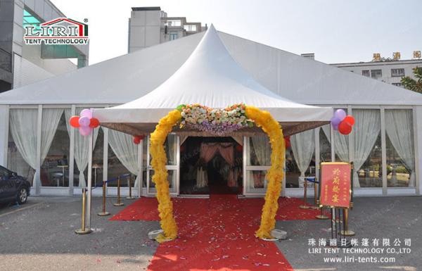 20x30m Waterproof PVC Big Luxury Tents For Outdoor Wedding 20 Years Life Span