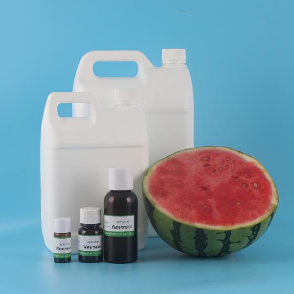 Vente à chaud de parfum d'essence de pastèque d'huile parfumée à haute concentration pour la fabrication de shampooing capillaire