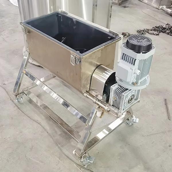 Mezcladora de polvo de acero inoxidable de 50L 220V para alimentos y productos químicos