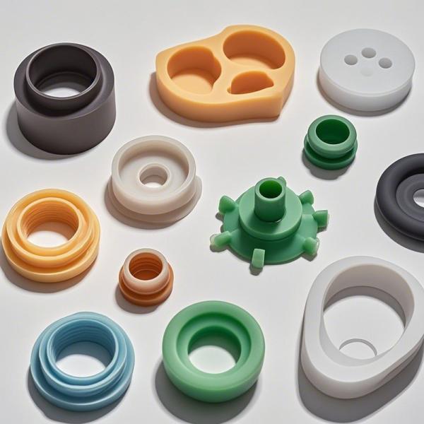 20-90 Shore A IRHD Temperature Resistant Silicone Elastomer Custom Rubber Molding